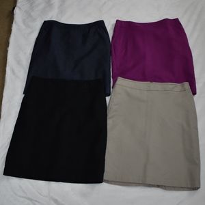 Merona Pencil Skirts - Set of 4